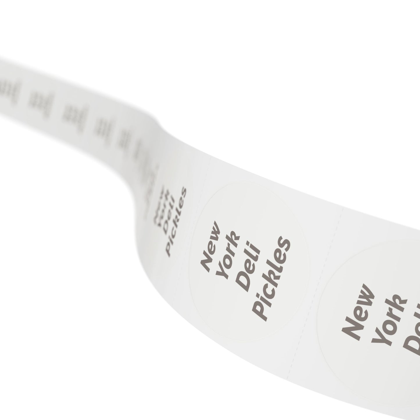 🧊 New York Deli Pickles 🧊 All Things Pickled - Round Sticker Label Rolls