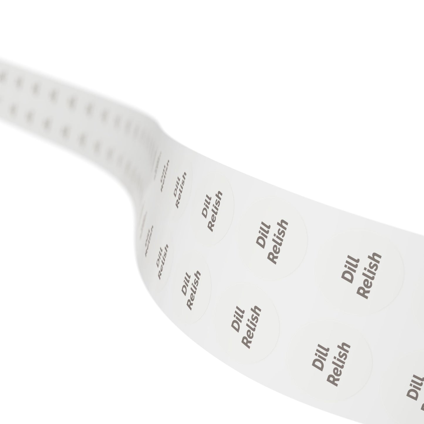 🧊 Dill Relish 🧊 All Things Pickled - Round Sticker Label Rolls