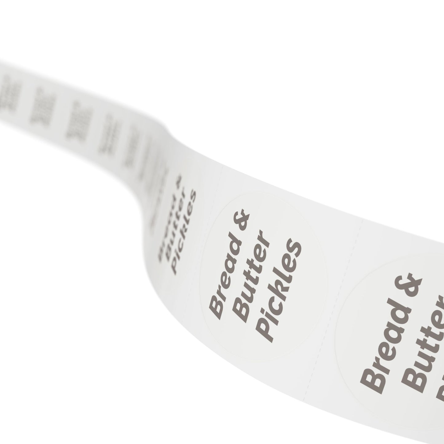 🧊 Bread & Butter Pickles 🧊 All Things Pickled - Round Sticker Label Rolls