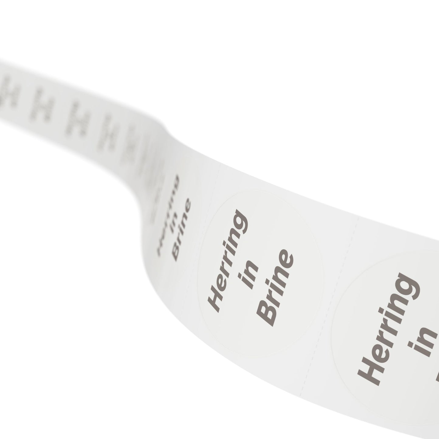 🧊 Herring in Brine 🧊 All Things Pickled - Round Sticker Label Rolls