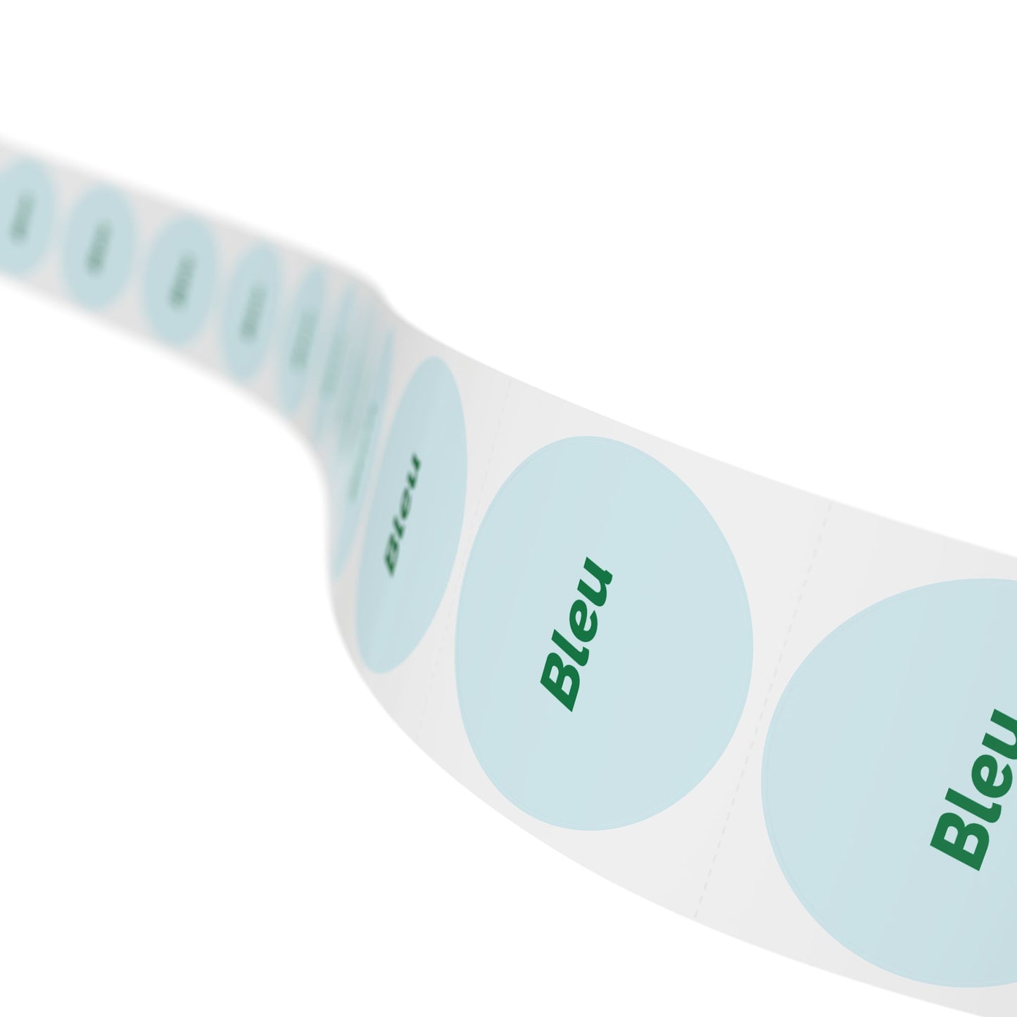 🧊 Bleu 🧊 Cheeses and Dips - Round Sticker Label Rolls