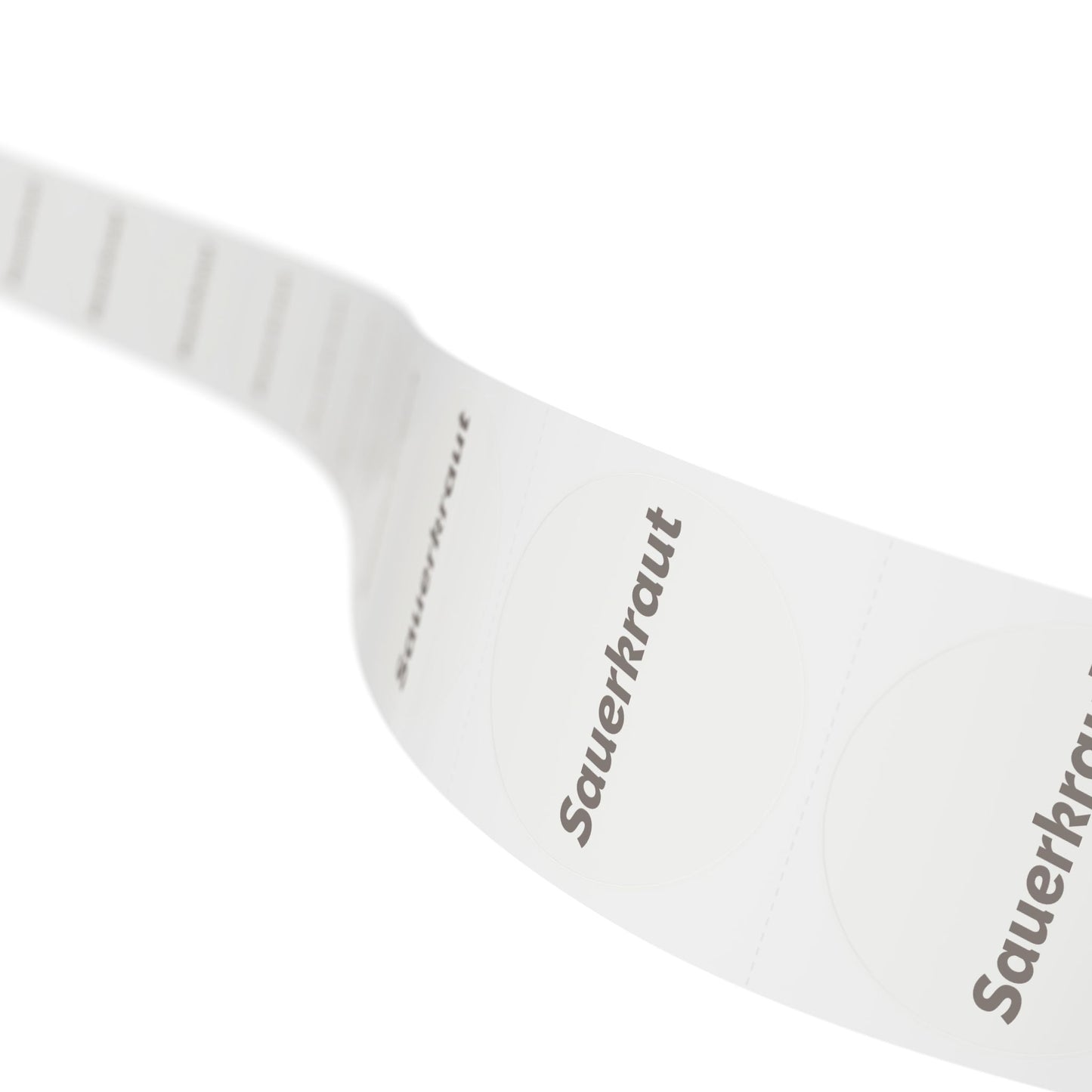🧊 SauerKraut 🧊 All Things Pickled - Round Sticker Label Rolls