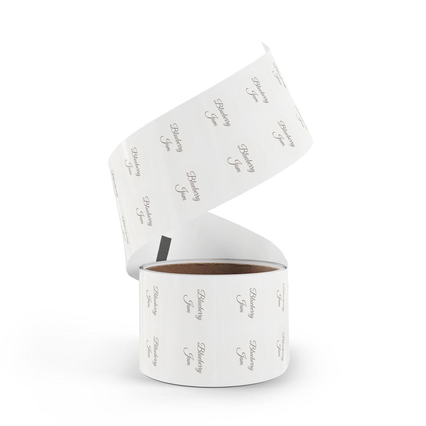 π§ Blueberry Jam π§ Round Sticker Label Rolls