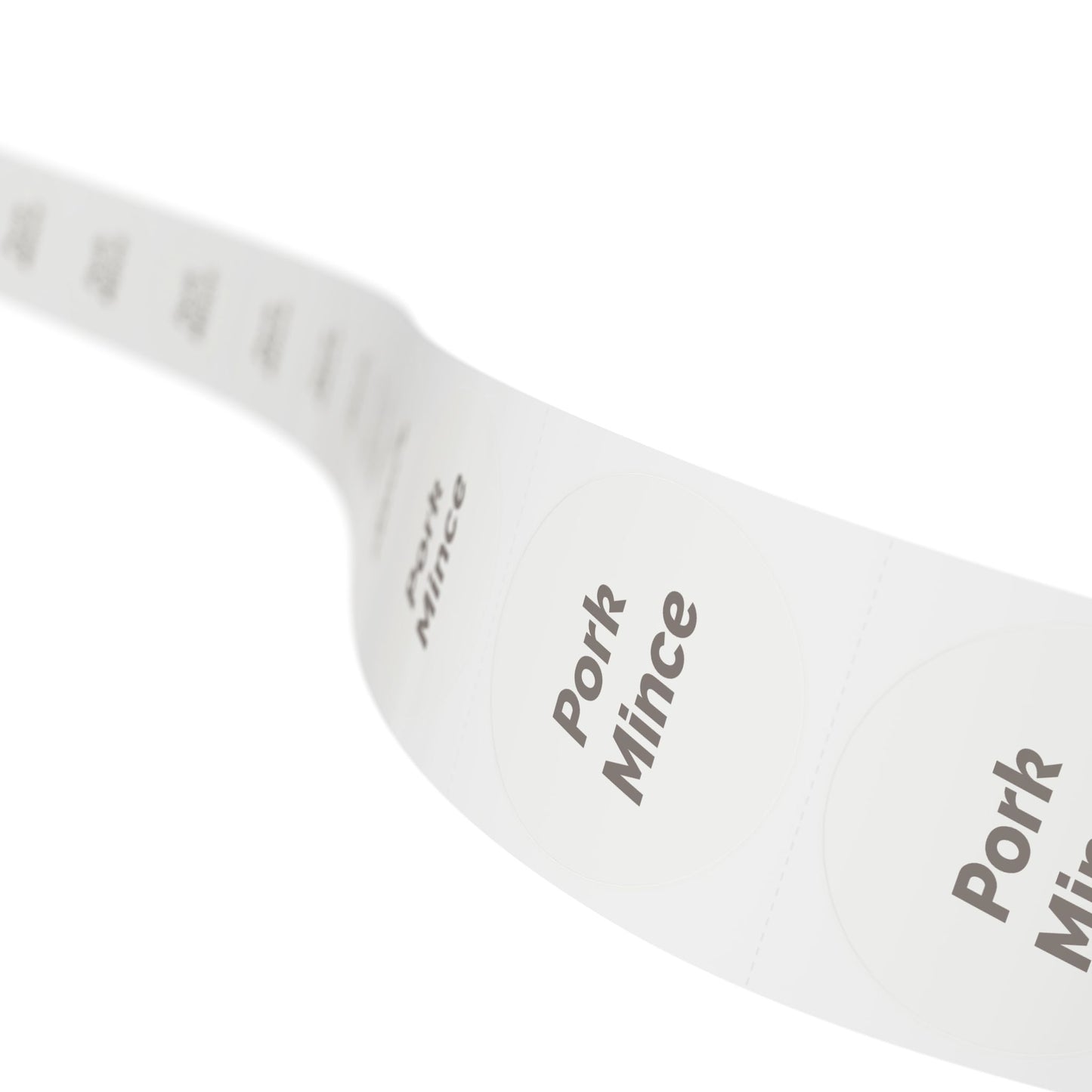 Round Sticker Label Rolls - π§ Pork Mince β Small Circular Labels