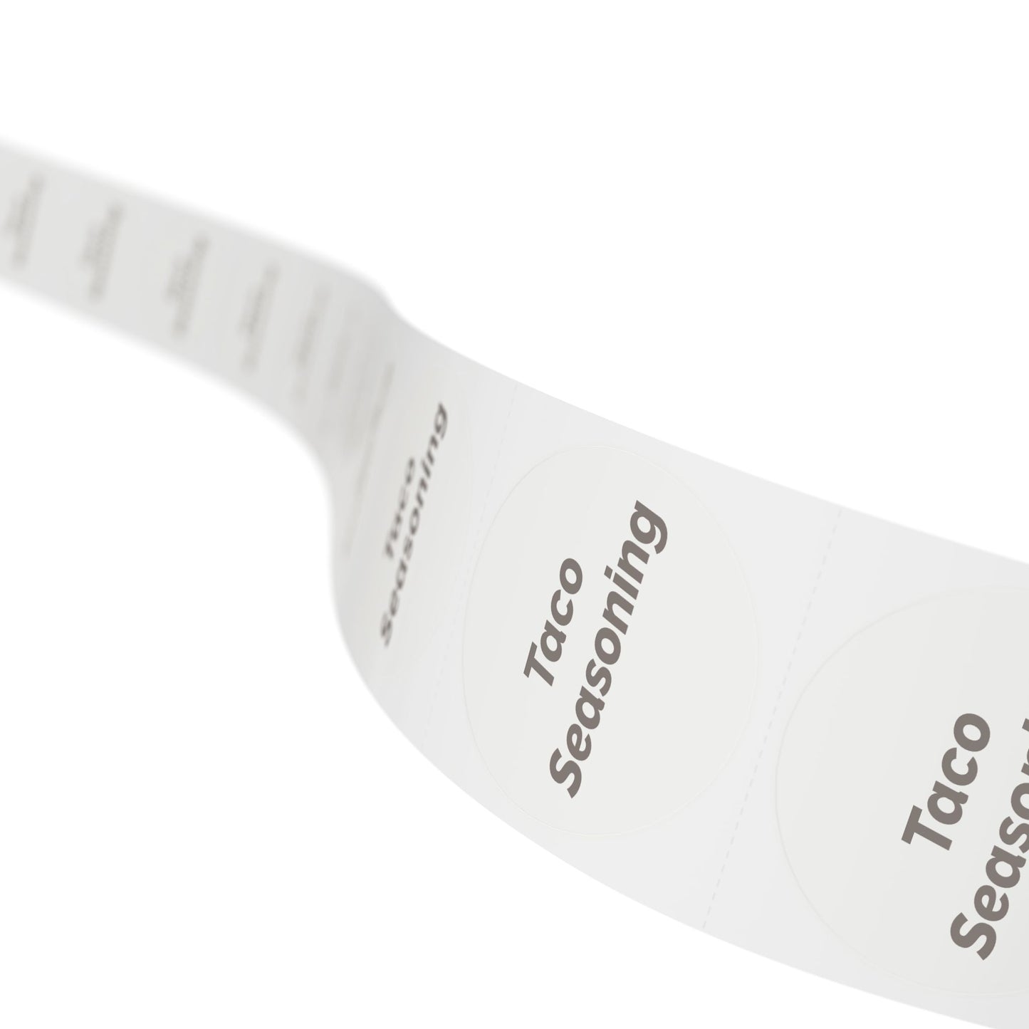 🧊 Taco Seasoning 🧊 Herbs and Spices - Round Sticker Label Rolls