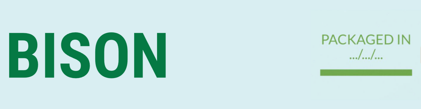 π§ Stick-On Freezer Drawer Labels - Bison