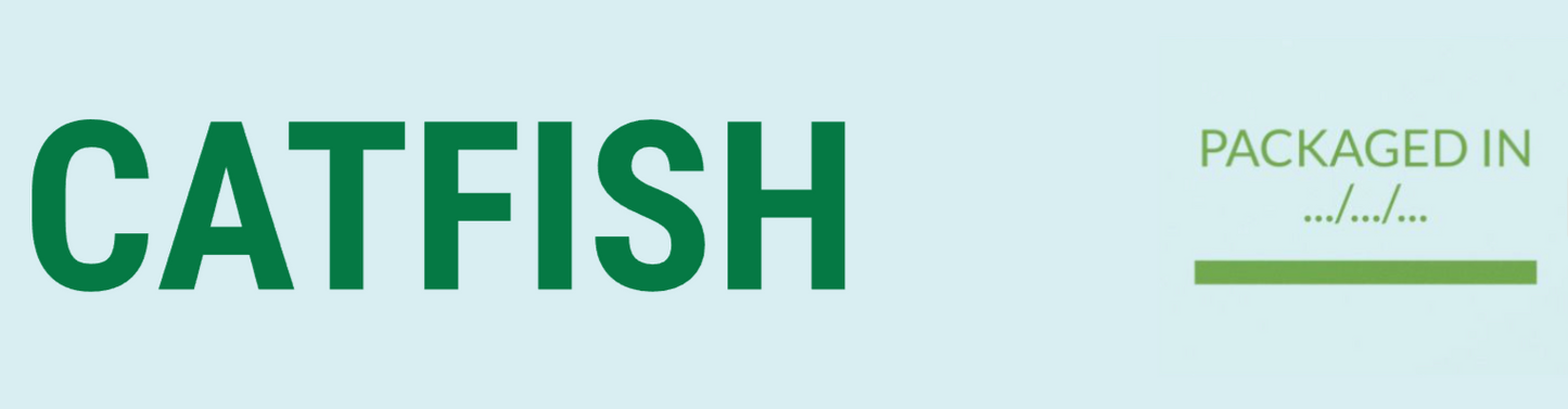 π§ Stick-On Freezer Drawer Labels - Catfish