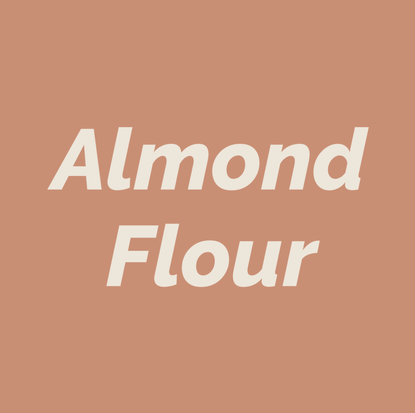 Styled Vinyl Pantry Container Label Sets - Reusable - Almond Flour
