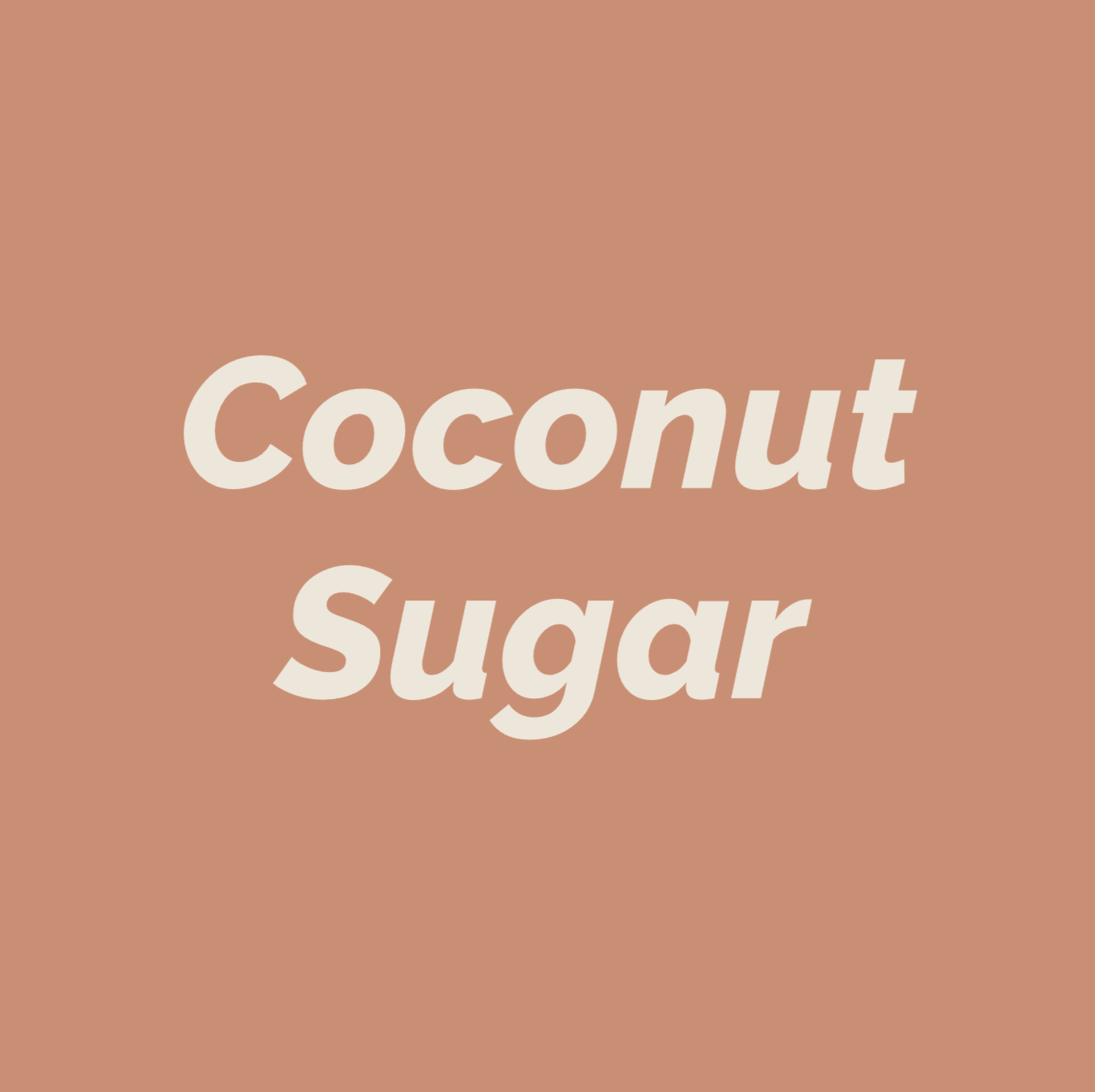Styled Vinyl Pantry Container Label Sets - Reusable - Coconut Sugar