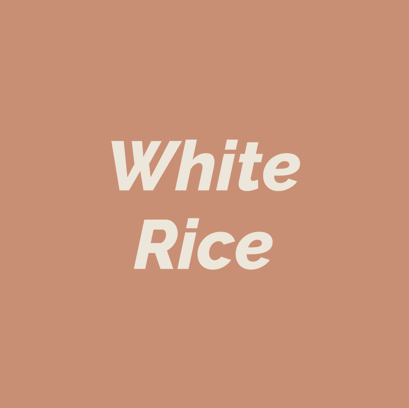 Styled Vinyl Pantry Container Label Sets - Reusable - White Rice