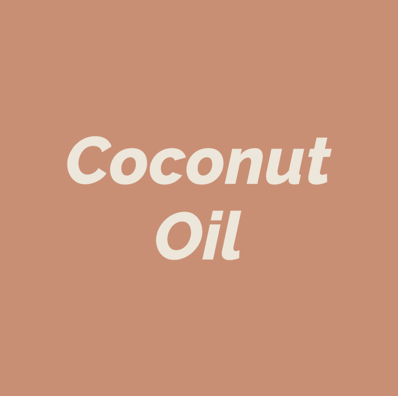 Styled Vinyl Pantry Container Label Sets - Reusable - Coconut Oil