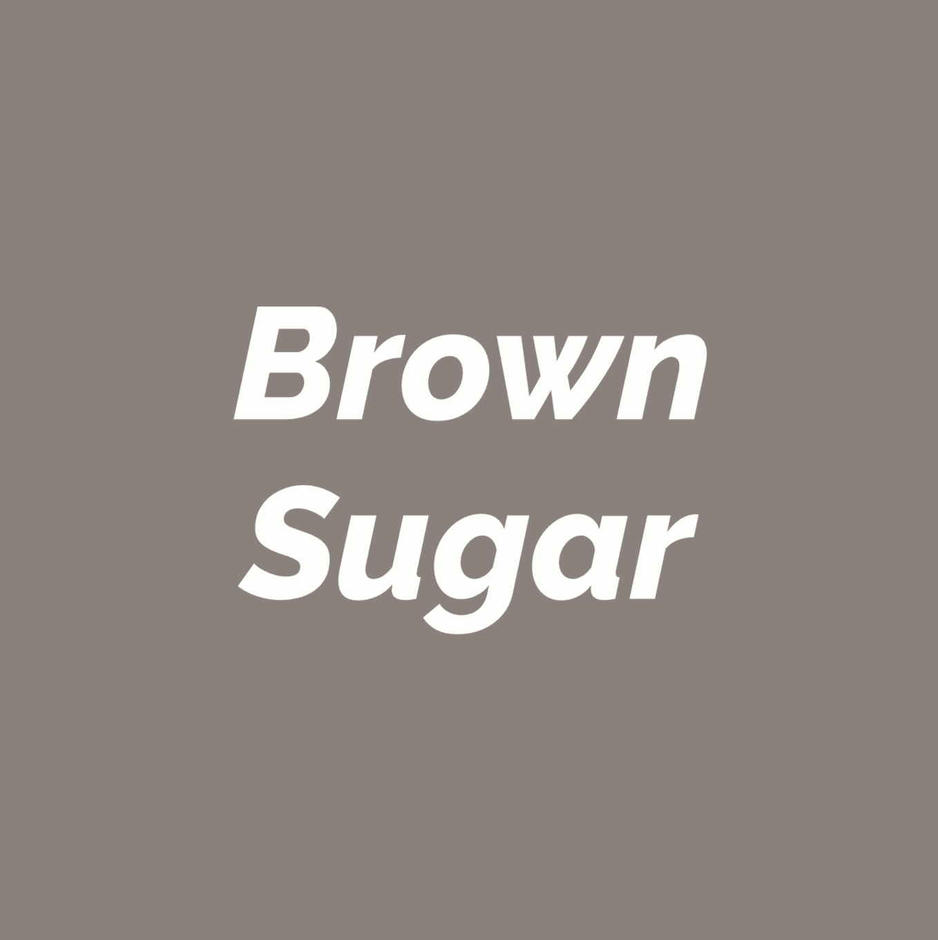 Styled Vinyl Pantry Container Label Sets - Reusable - Brown Sugar