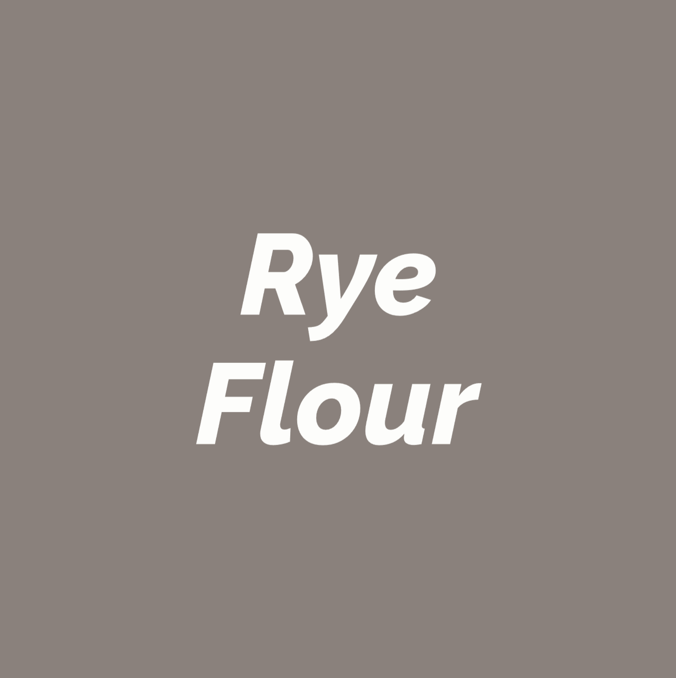 Styled Vinyl Pantry Container Label Sets - Reusable - Rye Flour