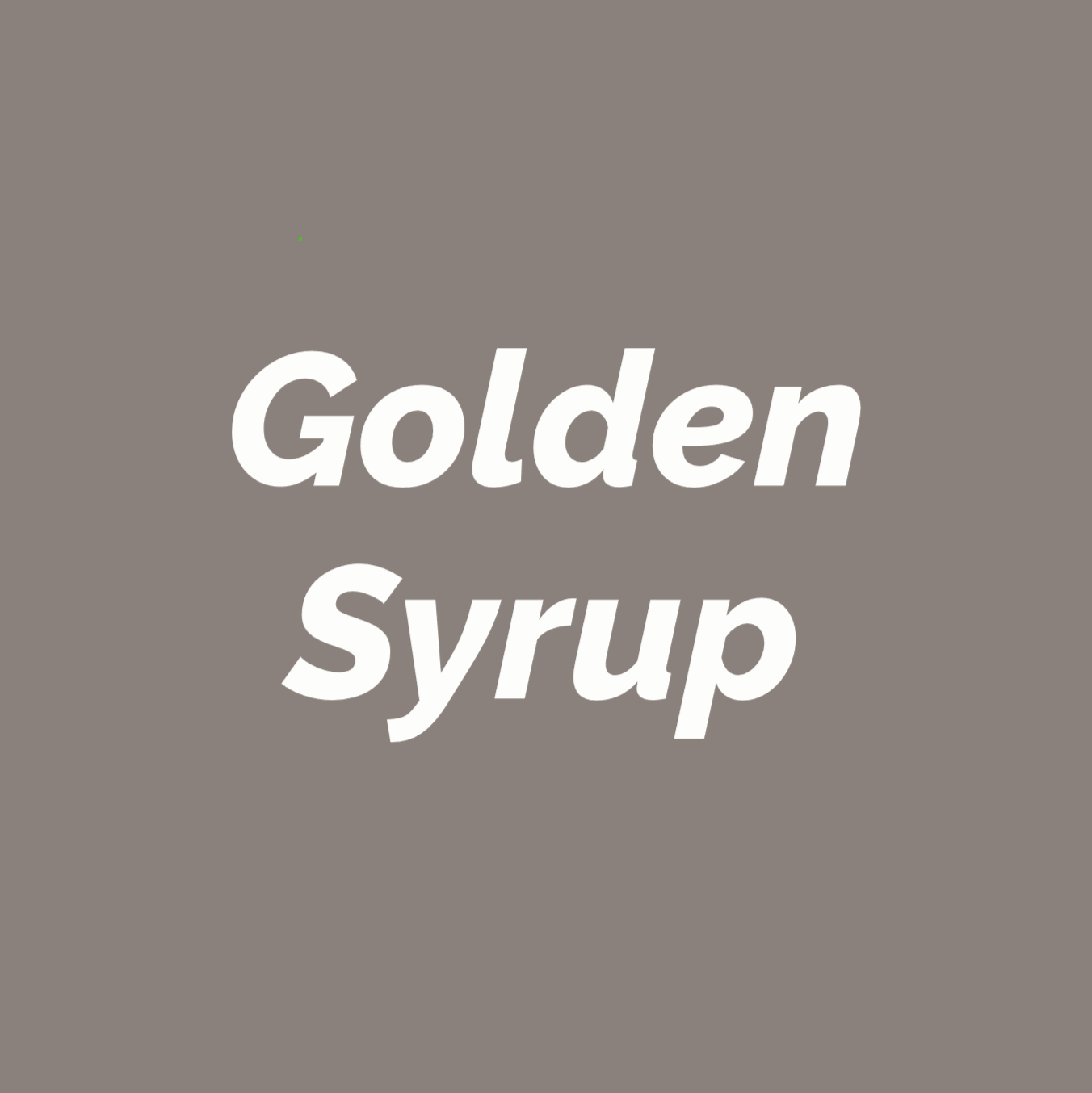 Styled Vinyl Pantry Container Label Sets - Reusable - Golden Syrup