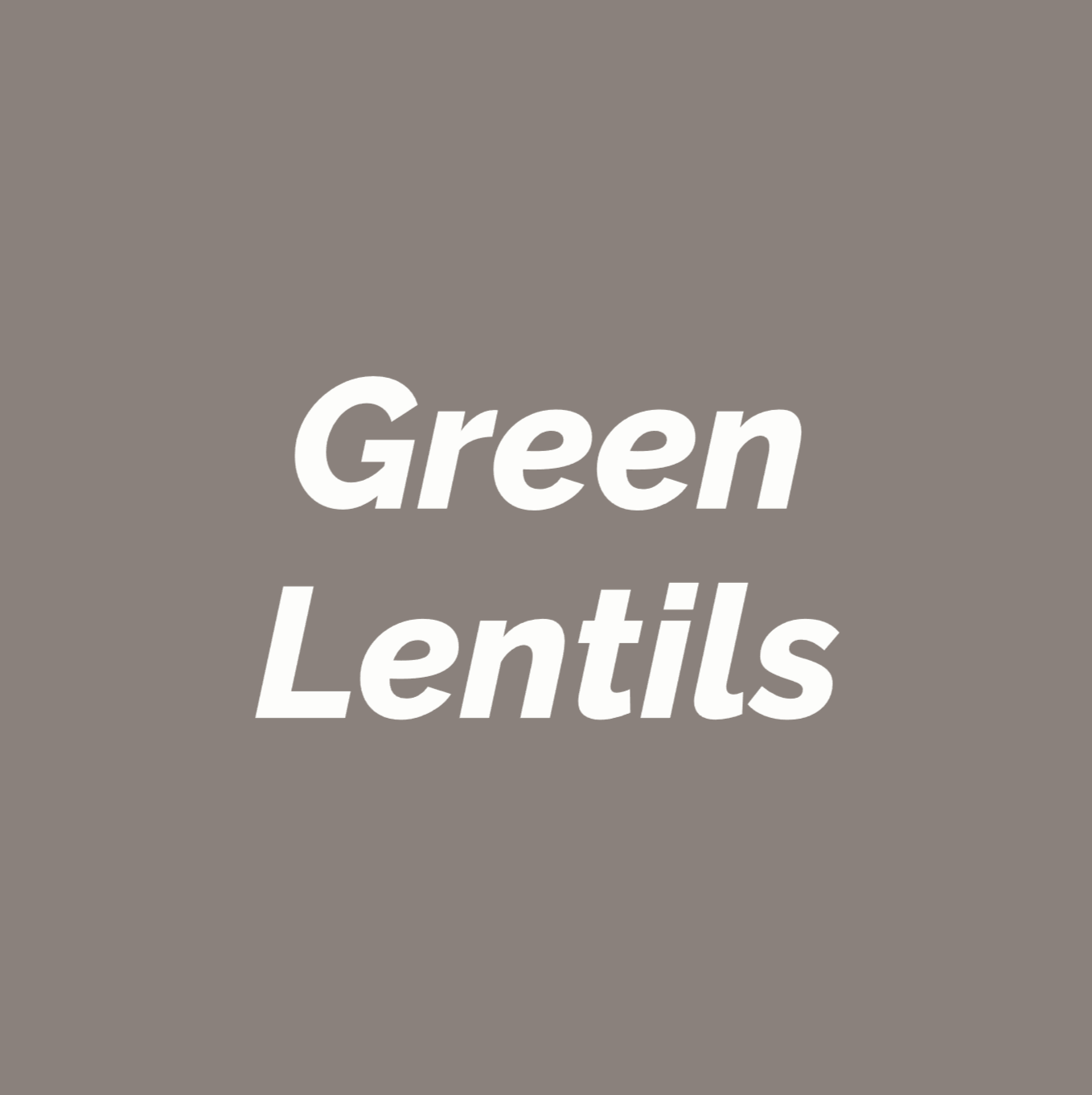 Styled Vinyl Pantry Container Label Sets - Reusable - Green Lentils