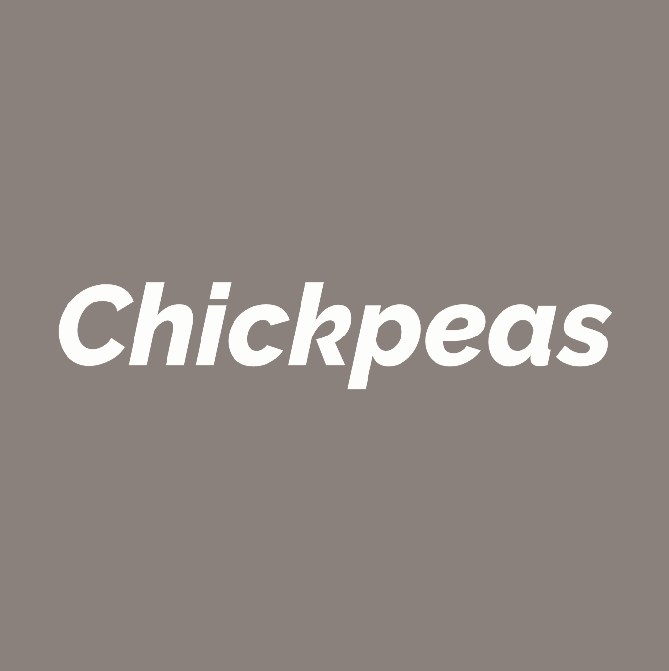 Styled Vinyl Pantry Container Label Sets - Reusable - Chickpeas