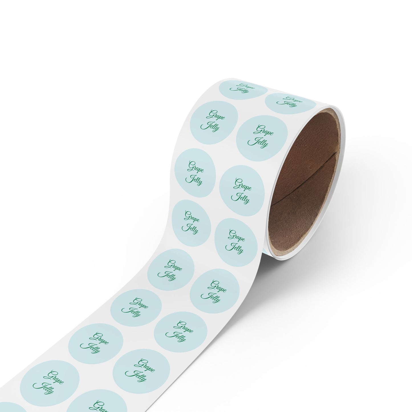 π§ Grape Jelly π§ Round Sticker Label Rolls