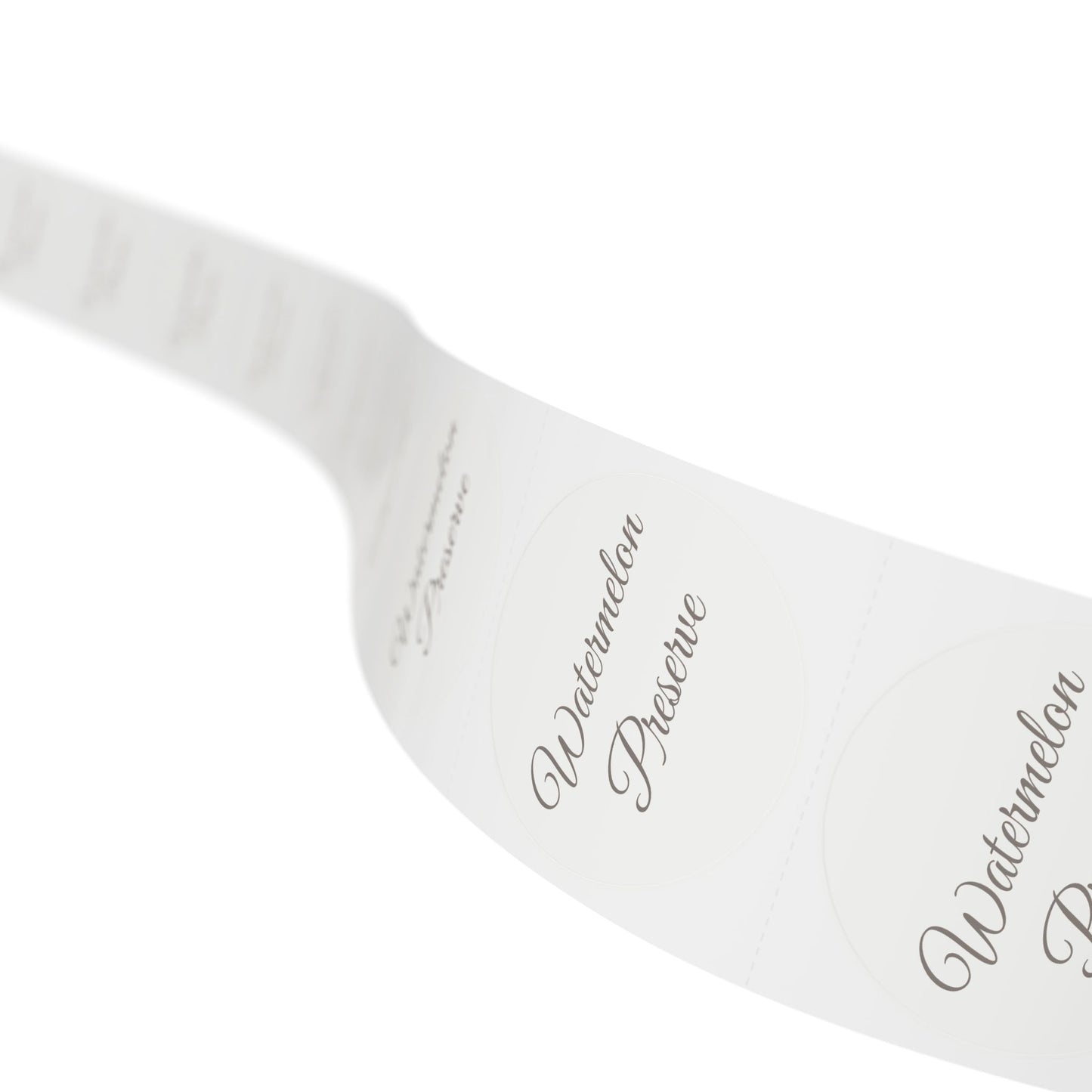 π§ Watermelon Preserve π§ Round Sticker Label Rolls