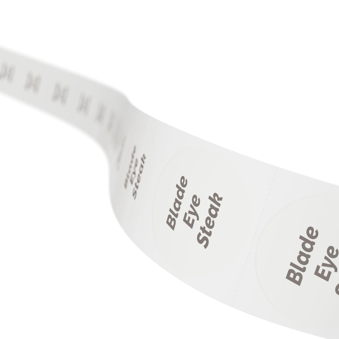 Round Sticker Label Rolls - π§ Blade Eye Steak β Small Circular Labels