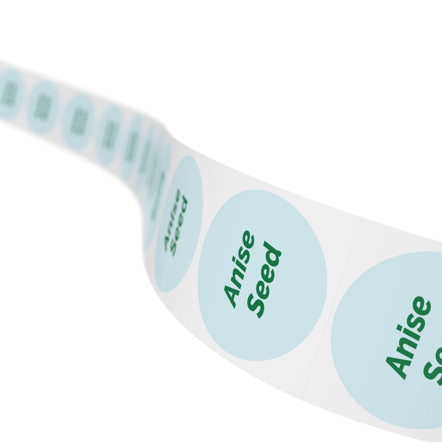 🧊 Anise Seed 🧊 Herbs and Spices - Round Sticker Label Rolls