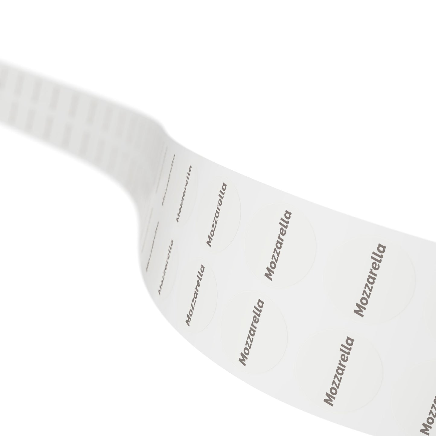 🧊 Mozzarella 🧊 Cheeses and Dips - Round Sticker Label Rolls