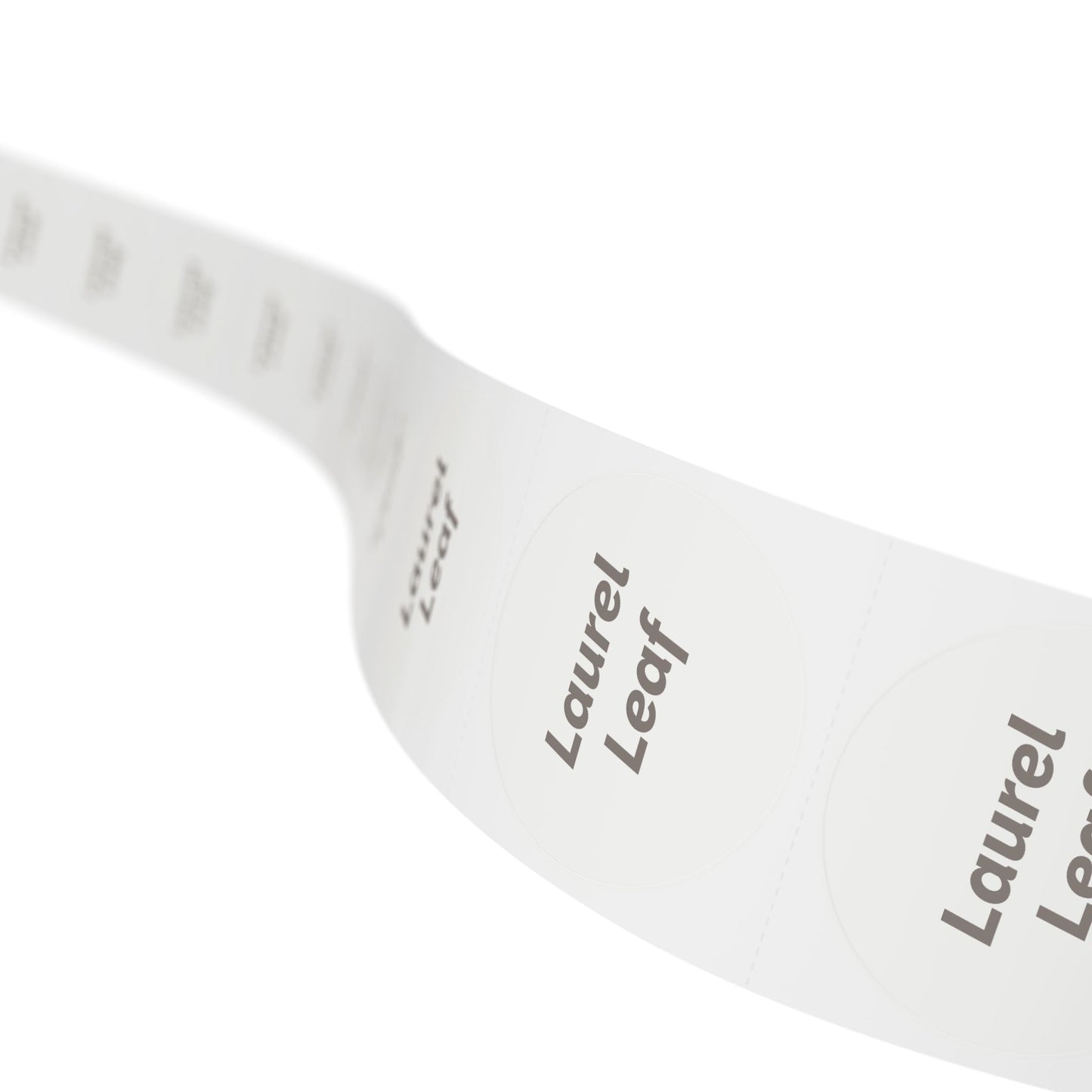 🧊 Laurel Leaf 🧊 Herbs and Spices - Round Sticker Label Rolls