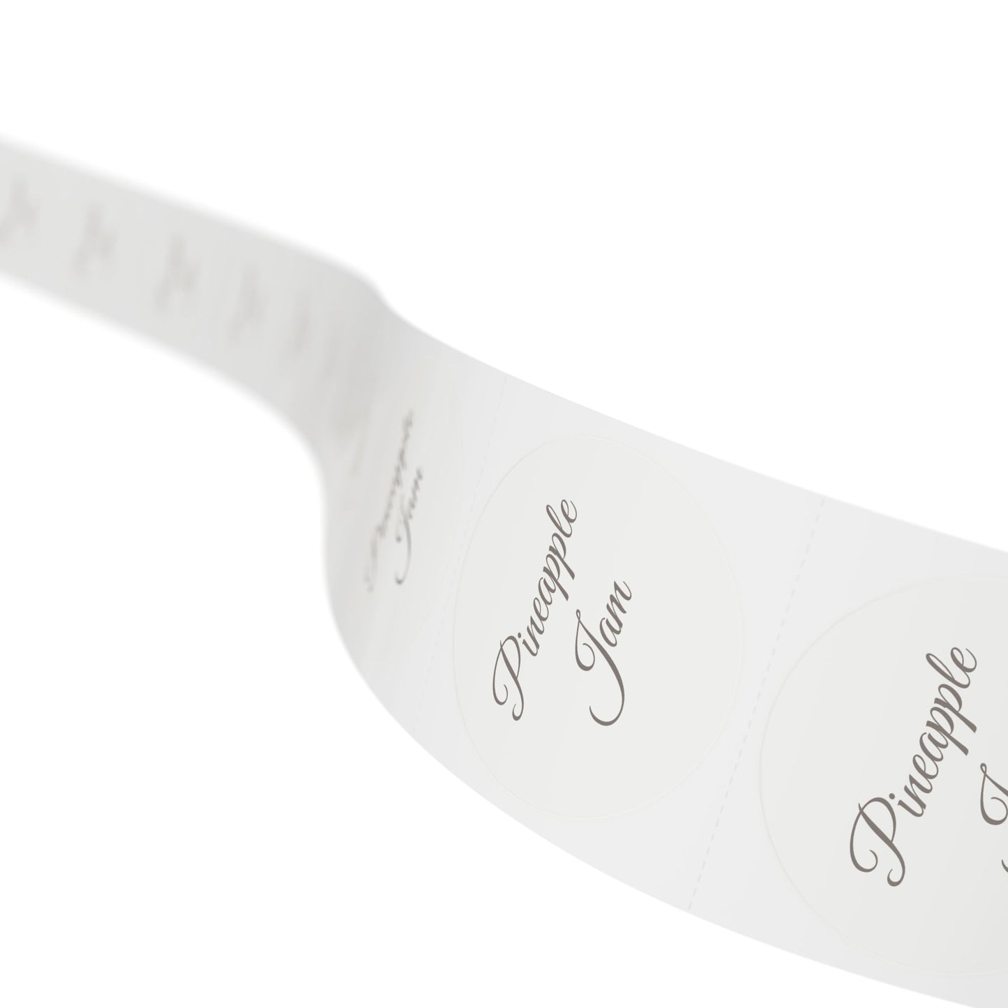 π§ Pineapple Jam π§ Round Sticker Label Rolls