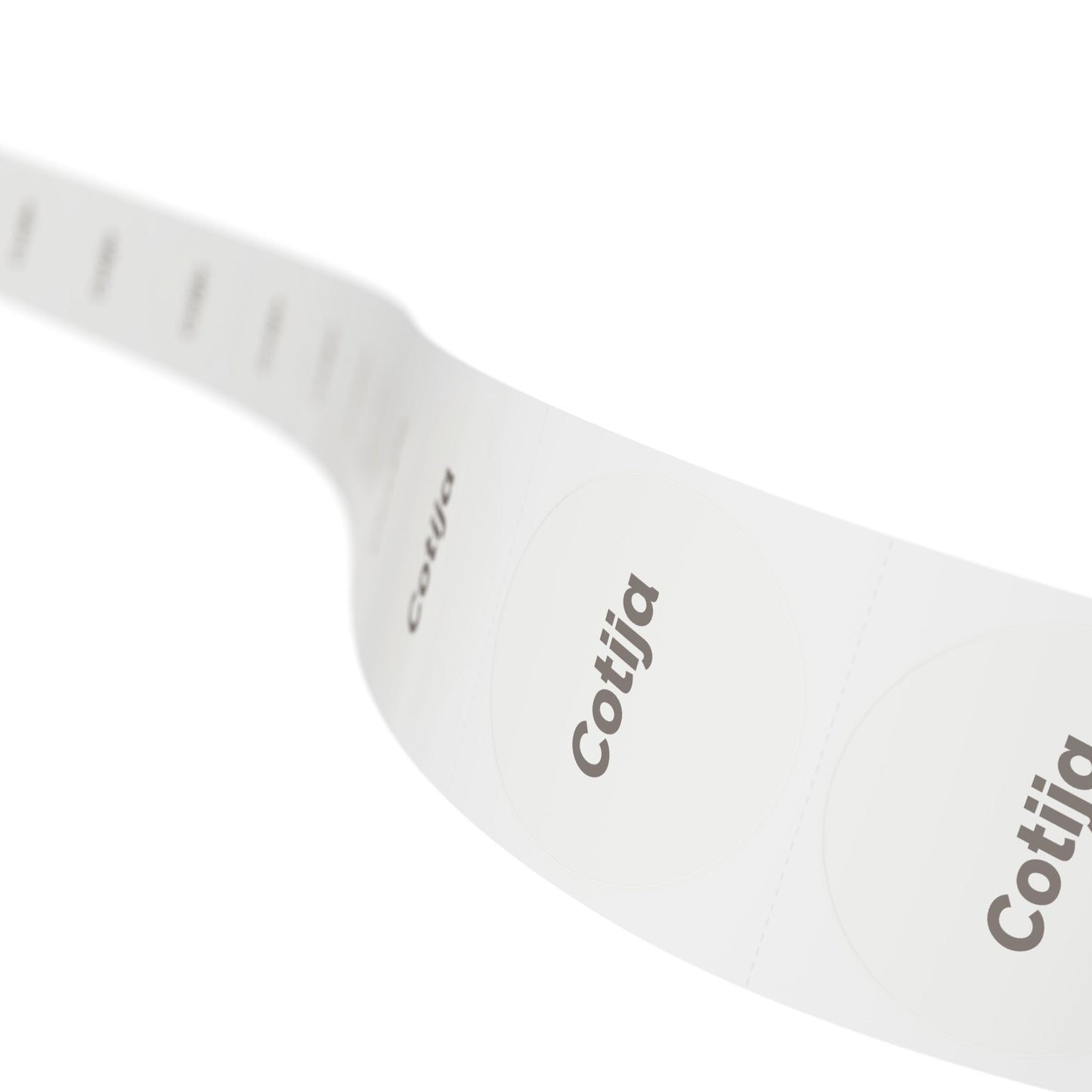 🧊 Cotija 🧊 Cheeses and Dips - Round Sticker Label Rolls