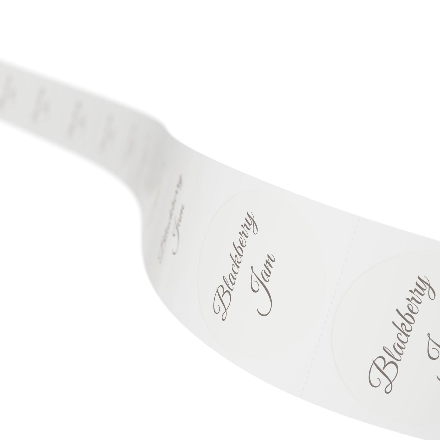 π§ Blackberry Jam π§ Round Sticker Label Rolls