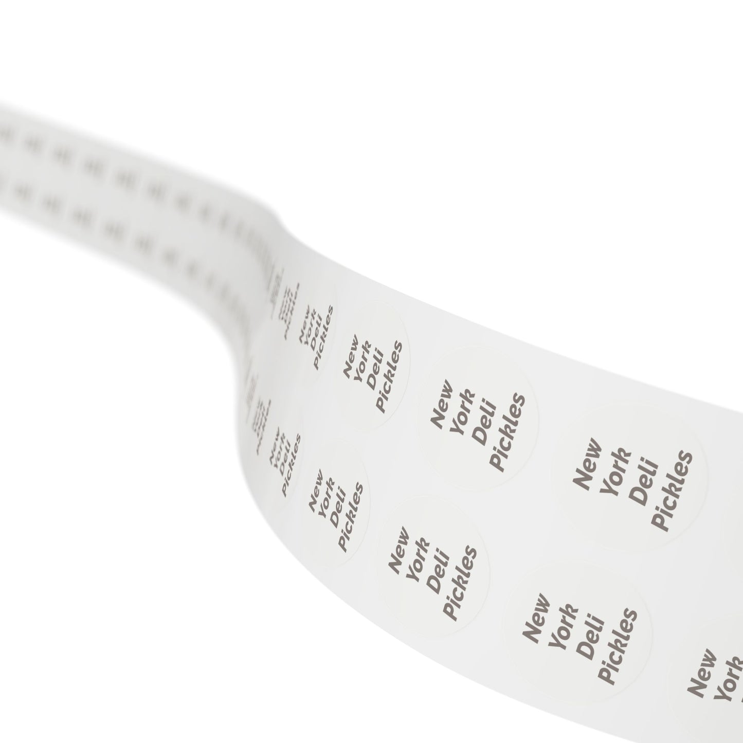 🧊 New York Deli Pickles 🧊 All Things Pickled - Round Sticker Label Rolls
