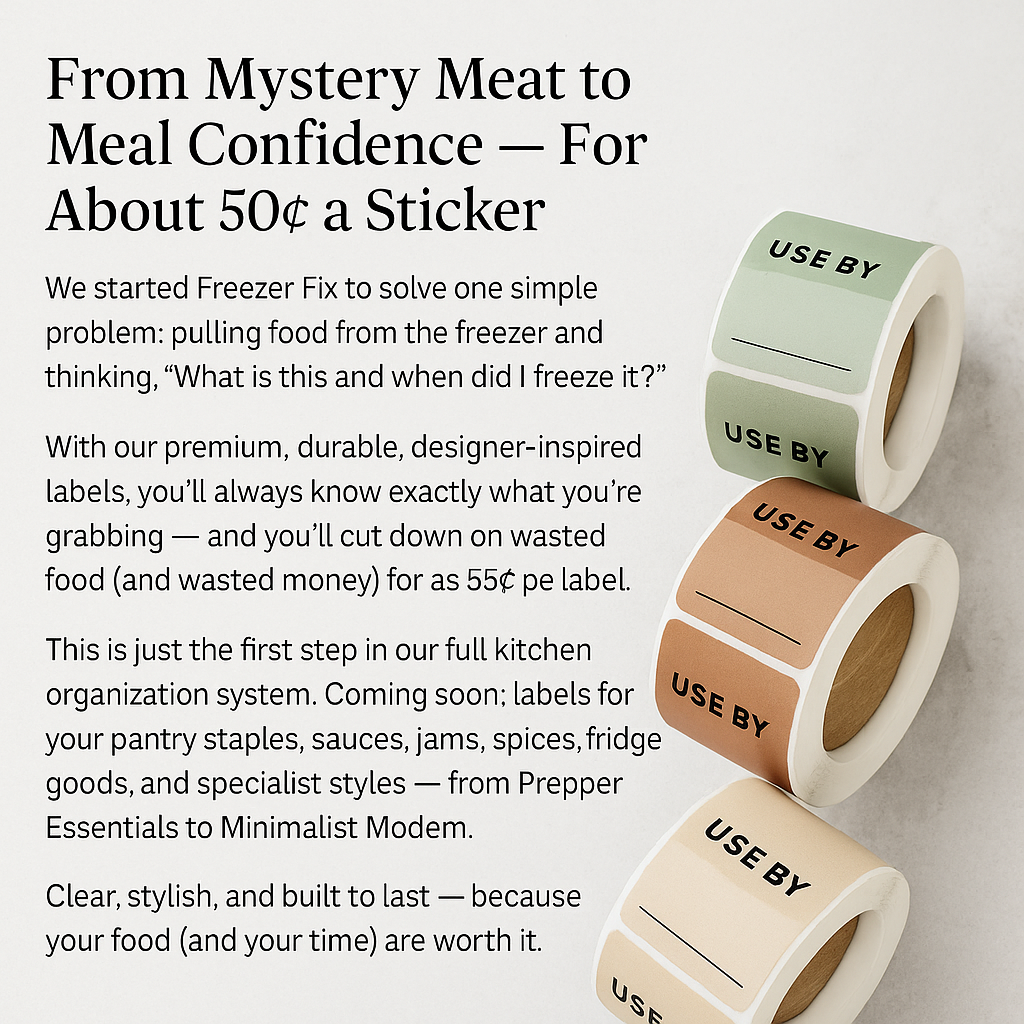 Why We Created Freezer Fix — and What’s Coming Next