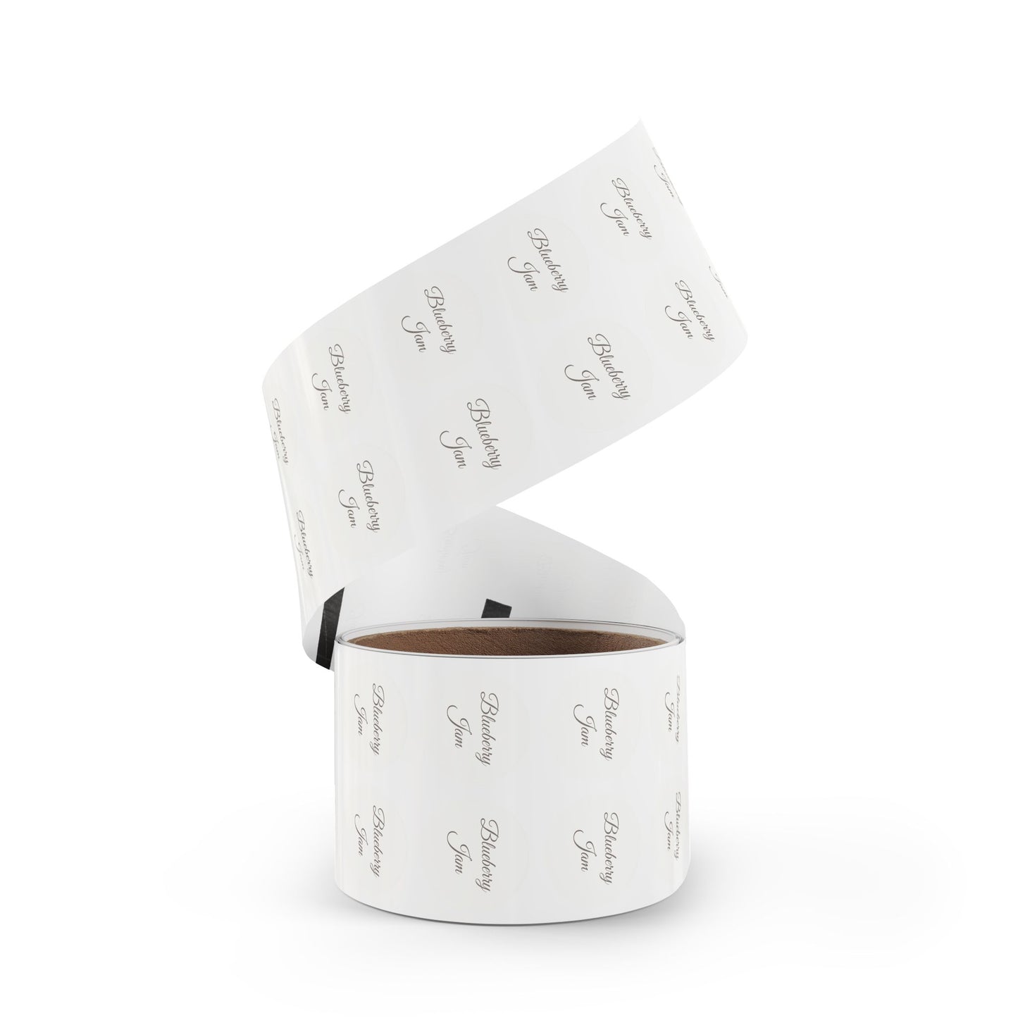 🧊 Blueberry Jam 🧊 Round Sticker Label Rolls