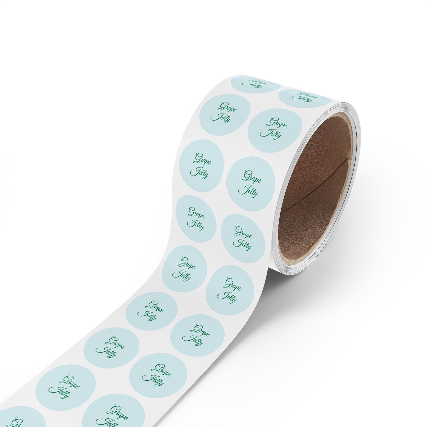 🧊 Grape Jelly 🧊 Round Sticker Label Rolls