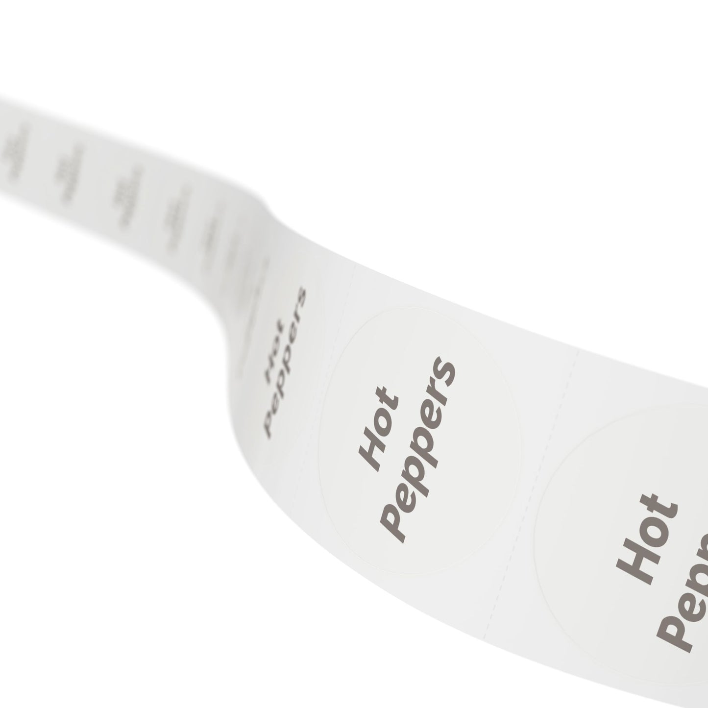 🧊 Hot Peppers 🧊 All Things Pickled - Round Sticker Label Rolls
