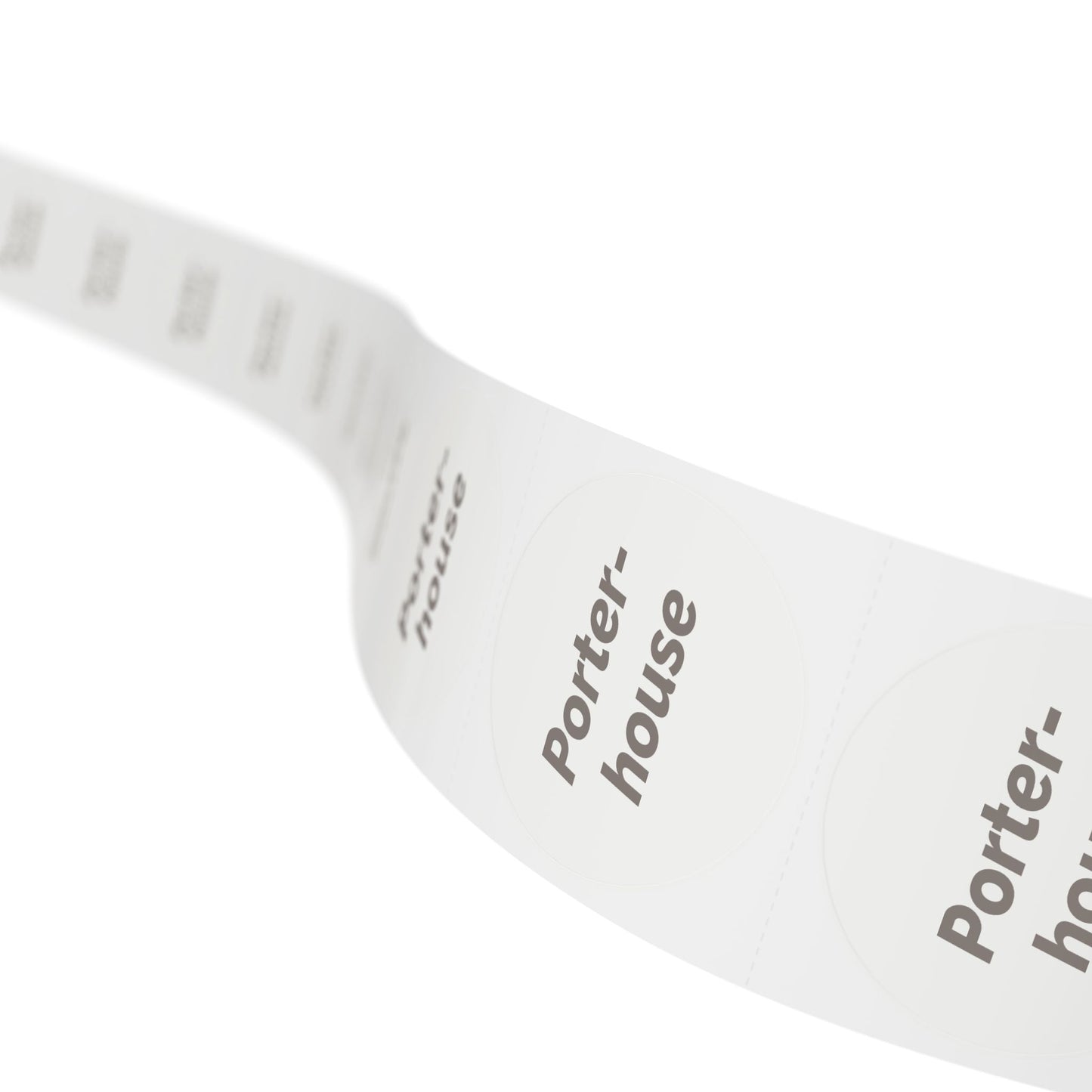 Round Sticker Label Rolls - 🧊 Porterhouse – Small Circular Labels