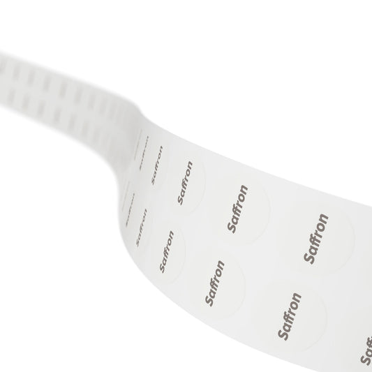 🧊 Saffron 🧊 Herbs and Spices - Round Sticker Label Rolls