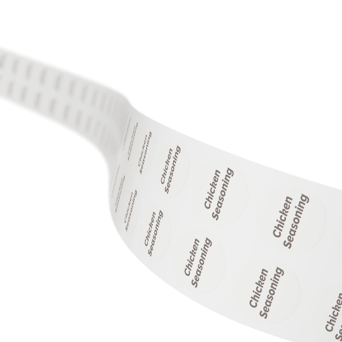 🧊 Chicken Seasoning 🧊 Herbs and Spices - Round Sticker Label Rolls