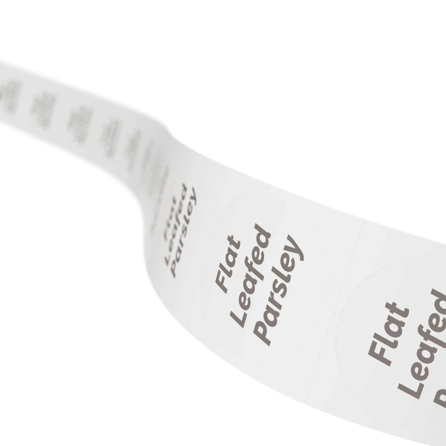 🧊 Flat Leafed Parsley 🧊 Herbs and Spices - Round Sticker Label Rolls