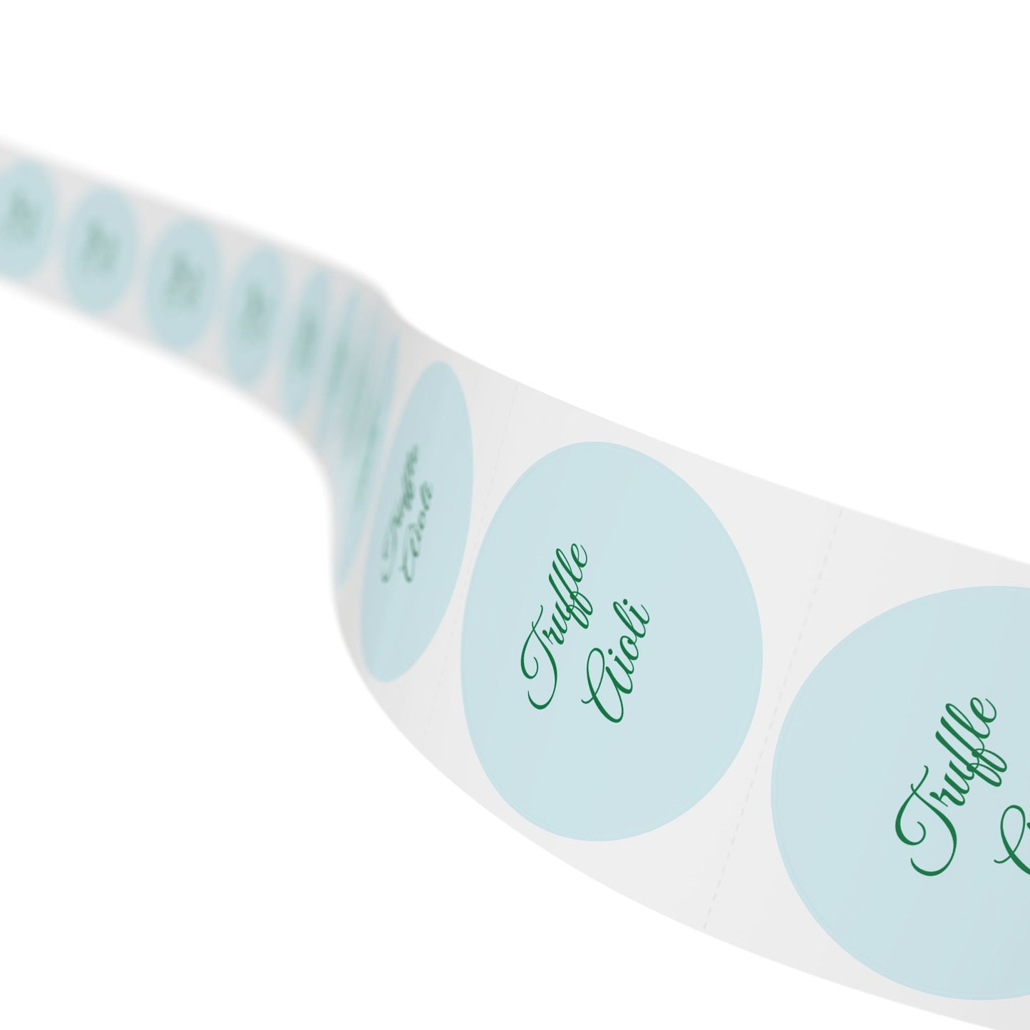 🧊 Truffle Aioli 🧊 Round Sticker Label Rolls