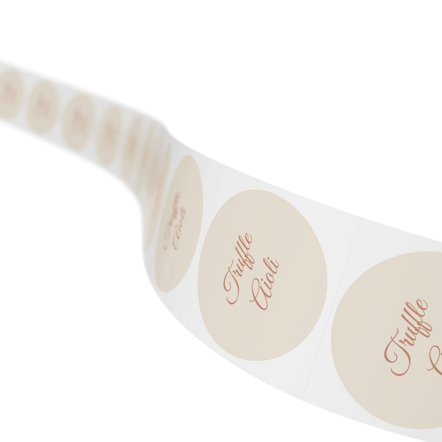 🧊 Truffle Aioli 🧊 Round Sticker Label Rolls