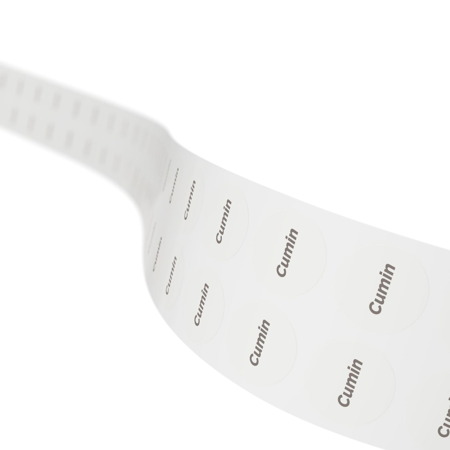 🧊 Cumin 🧊 Herbs and Spices - Round Sticker Label Rolls