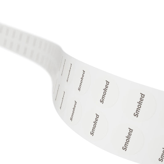 Round Sticker Label Rolls - 🧊 Smoked – Small Circular Labels