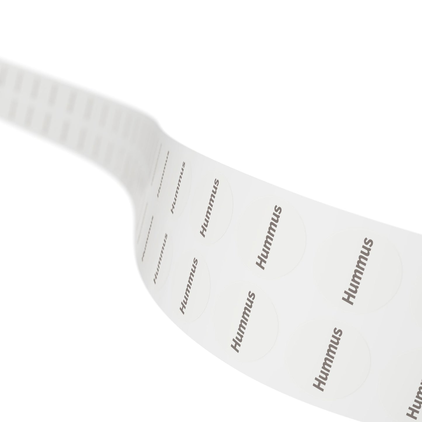 🧊 Hummus 🧊 Cheeses and Dips - Round Sticker Label Rolls