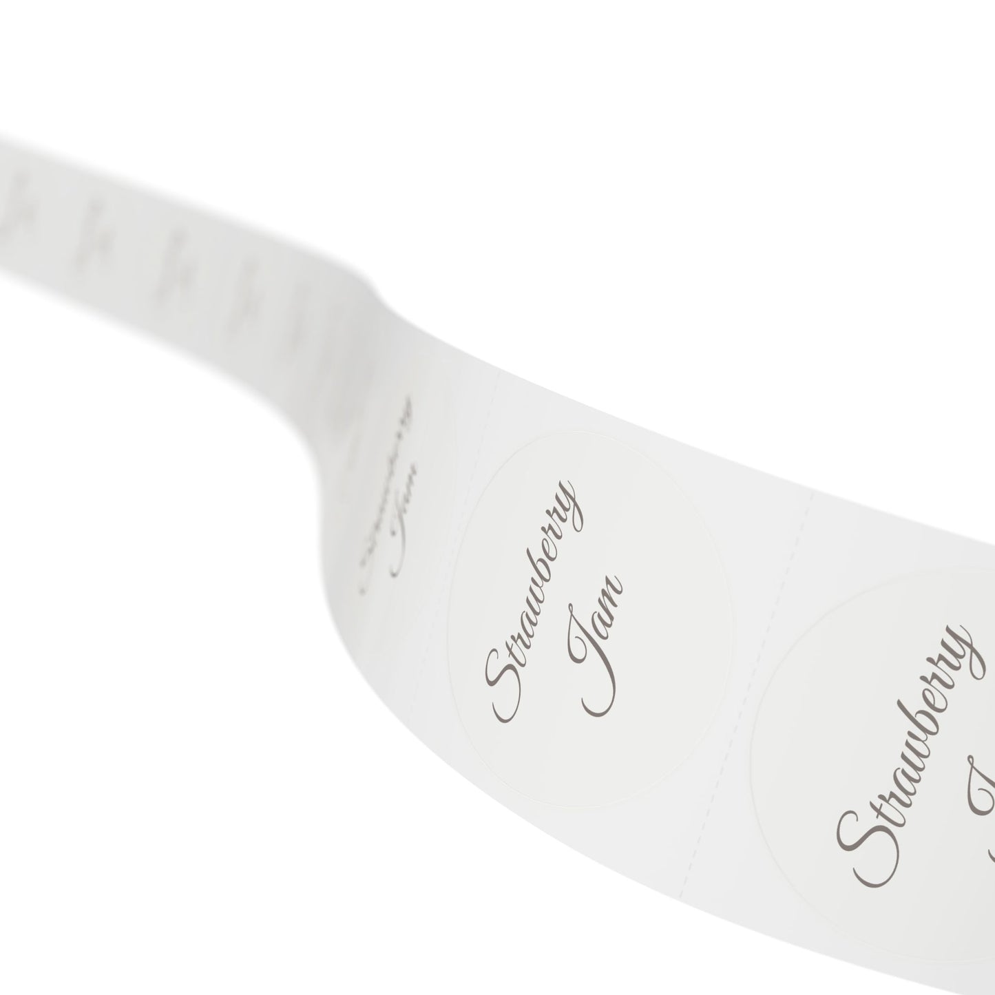 🧊 Strawberry Jam 🧊 - Round Sticker Label Rolls