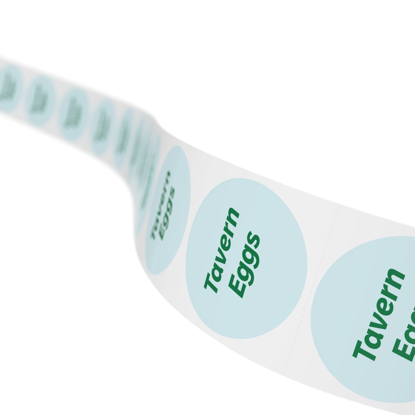 🧊 Tavern Eggs 🧊 All Things Pickled - Round Sticker Label Rolls