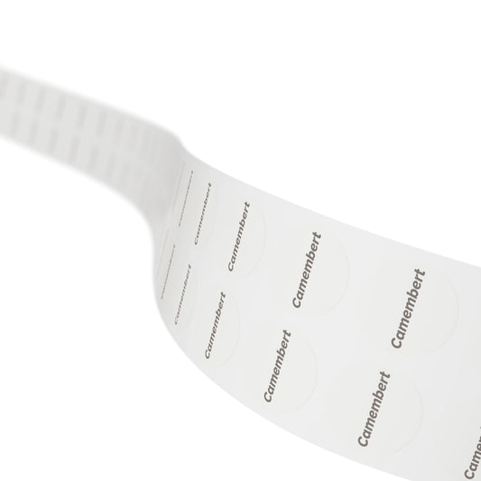 🧊 Camembert 🧊 Cheeses and Dips - Round Sticker Label Rolls