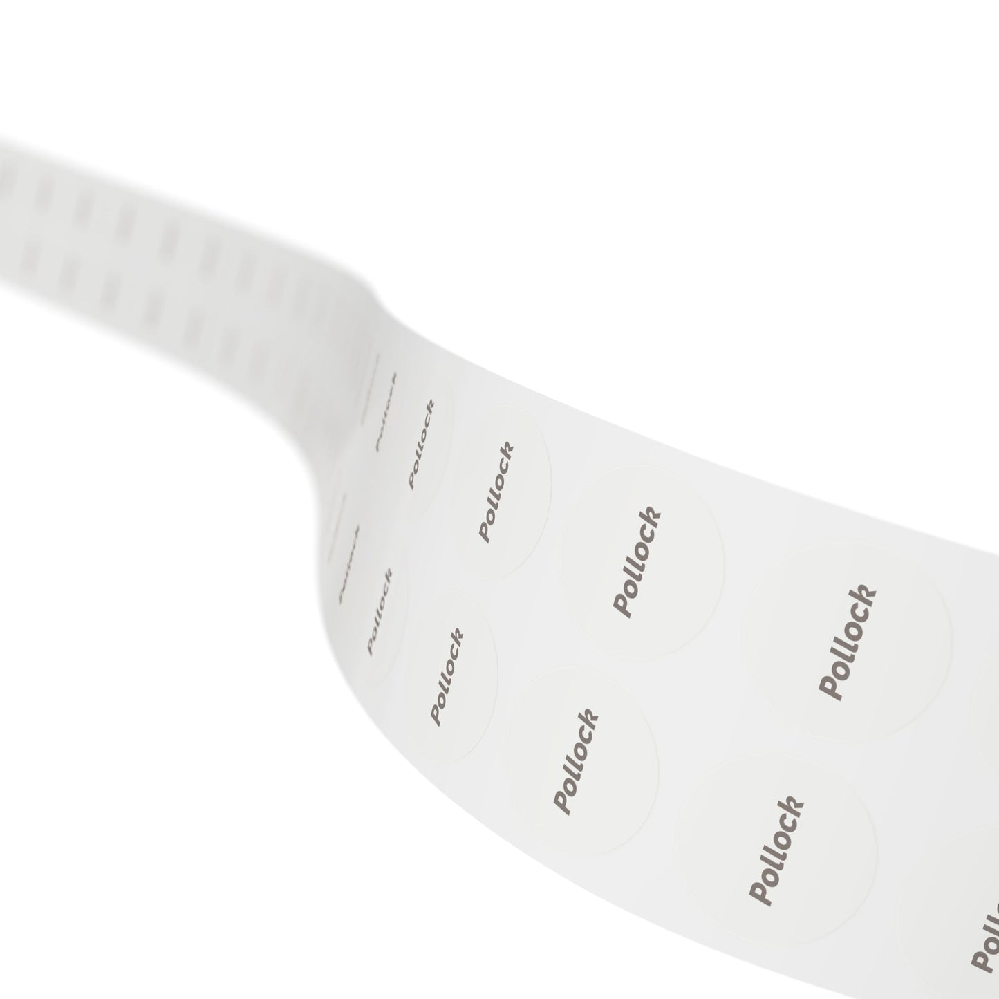 Round Sticker Label Rolls - 🧊 Pollock – Small Circular Labels