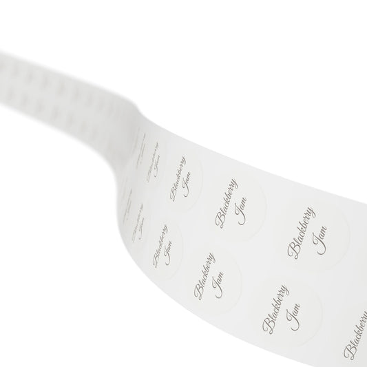 🧊 Blackberry Jam 🧊 Round Sticker Label Rolls