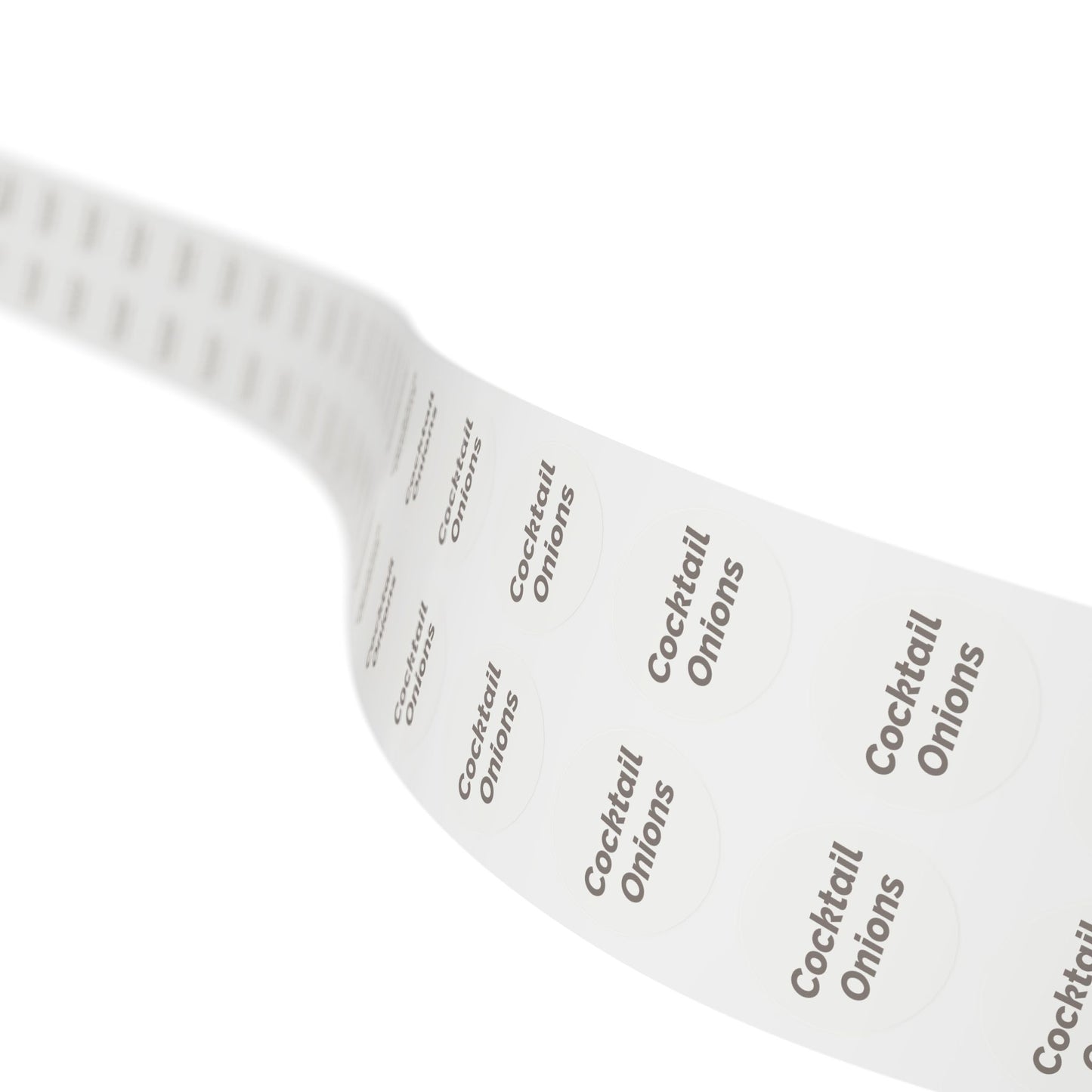 🧊 Cocktail Onions 🧊 All Things Pickled - Round Sticker Label Rolls