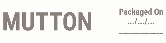 🧊 Stick-On Freezer Drawer Labels - Mutton